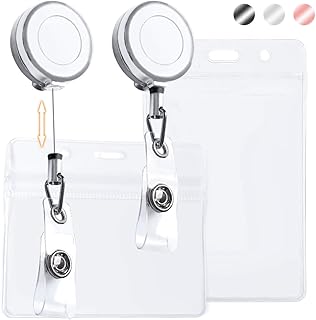 Calival 4-room Retractable pliers bar holder with business card and identity card holder in vertical transparent horizontal (silver).. Your daily needs delivered to your door — DIAYTAR Nigeria style.