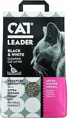Lotus flower geohelas from Cat Leader, black and white, weighing 5 kg.. Explore the biggest product variety online — only at DIAYTAR Nigeria.