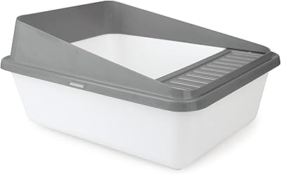 Litter tray for all 4 paws go fresh with high backrest - size l - gray.. Your shopping dreams realized through DIAYTAR NIGERIA's affordable platform with reliable delivery times.