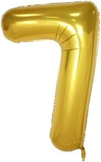 Balloon Rosie Moment n ° 7, shiny gold, large size 40 cm, for special occasions, birthdays, weddings and birthdays, reusable, 1.. Fast, affordable, and reliable — that’s the DIAYTAR Nigeria experience.