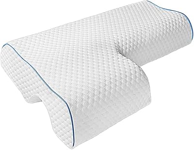 Yimim Foam foam pillow for couples, adjustable anti-press adjustment to sleep on the back and on the side, ideal for hugs, neck and shoulder pain and to sleep on the side.. DIAYTAR NIGERIA: Where shopping dreams become reality with budget-friendly prices and prompt delivery.