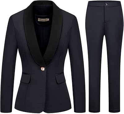 Set of two -piece business costumes of a plain colored with a button for women with pants.. DIAYTAR NIGERIA brings affordable shopping to your fingertips with reliable delivery in less than 8 days.