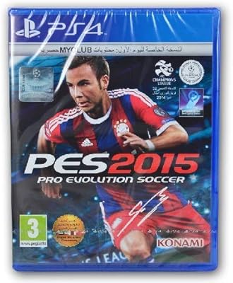 PES 2015 Arabic version (PAL) for PlayStation 4.. Discover a new way to shop with DIAYTAR NIGERIA's comprehensive marketplace and quick delivery options.