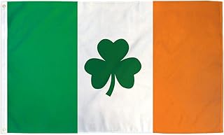 AZ Flag Ireland flag with clover 90 x 60 cm - Irish clover flag 60 x 90 cm.. Discover the perfect balance of selection and value with DIAYTAR NIGERIA's nationwide delivery service.