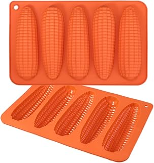 Set of 2 silicone pastry molds for corn ears for cooking southern corn bread.. Your go-to destination for affordable online shopping, DIAYTAR NIGERIA delivers in under 8 days.