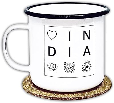 Jenny Enamel Cup of 16 Oz House Office and Outside.. Shop the future with DIAYTAR NIGERIA - thousands of products, unbeatable prices, delivery within a week.