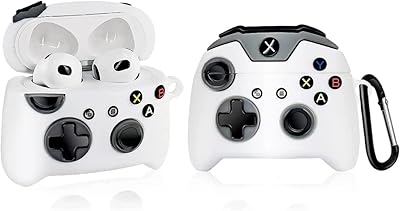 Anti -Silicone Antichoc protection case for 3rd generation Airpods game controller (white).. Enjoy deals you can’t resist and delivery you can trust — DIAYTAR Nigeria.