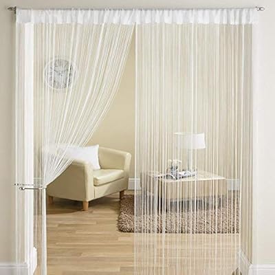 Export Hub Magnificent Polyester Porte Curtain - 9 feet, White (EHSPR0558_94).. Shop with confidence at DIAYTAR NIGERIA, enjoying competitive prices and delivery within 8 days.