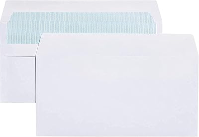 Package of 50 white envelopes, 115 x 225 mm, easy to open and close.. Affordable shopping made easy on DIAYTAR Nigeria, with fast delivery from 5 to 8 days.