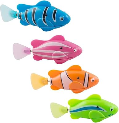 A vibrating electronic toy designed with a small robot fish for children, composed of 4 rooms.. For everyday items and more, trust DIAYTAR Nigeria.