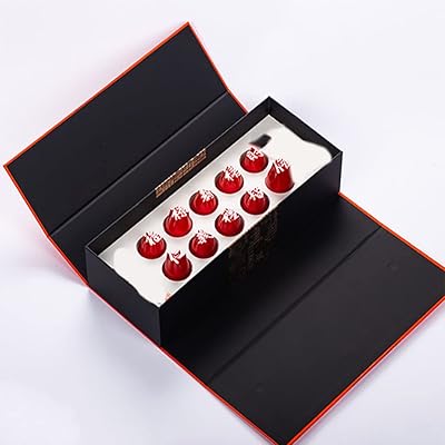 Baijiu cup set, perfect Chinese cup, perfect red ceramic gift box containing practical gifts for tea cups.. Your go-to destination for affordable online shopping, DIAYTAR NIGERIA delivers in under 8 days.