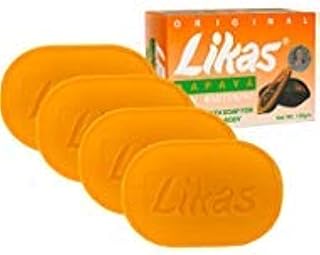 Shape -based soap whitening for the skin at Laikas papaya, 135 g - 4 bars.. Need it fast? Need it cheap? Choose DIAYTAR Nigeria.