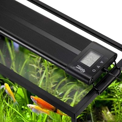 LED LED of higher programmable aquarium, stretch supports with waterproof LCD screen IP68, 7 colors, 4 modes for advanced players (48 W (75-90 cm)))).. DIAYTAR NIGERIA: Where every shopping need is fulfilled with affordable prices and nationwide shipping.