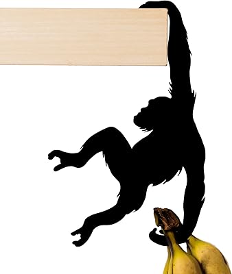 Balance hook with unique banana design - Magic hook to hang plants, jackets, keys or a wallet - perfect for the kitchen, the bedroom, the entrance to the house or the office (chimpanzee).. Nigeria's fastest-growing e-commerce site offers unbeatable prices and delivery within 8 days.