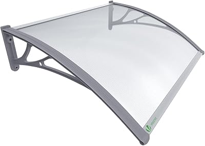 Fonout entry door umbrella, rain papper for rear door, porch and window, 100 x 80 cm, gray.. Your trusted shopping companion, DIAYTAR NIGERIA delivers affordable solutions in just 5-8 days.