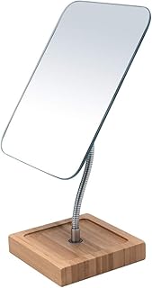 Makeup mirror yak bamboo mirror with flexible swan neck.. Discover a new way to shop with DIAYTAR NIGERIA's comprehensive marketplace and quick delivery options.