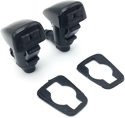 Display of two-piece washing machine nozzles for Grand Cherokee 2005-2013, Mitsubishi Galant 2009-2012, replacement 55079049AA.. Shop from our extensive catalog at DIAYTAR NIGERIA and enjoy doorstep delivery in just 5-8 days.