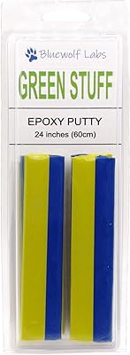 Bluewolf Labs Green Stuff Putty - Mâtic Epoxy Moubles for Miniatures, Sculpture and Modeling - 24 inch - Nedatite Original Green Stuff Putty.. DIAYTAR NIGERIA puts thousands of products at your fingertips with affordable prices and delivery within a week.