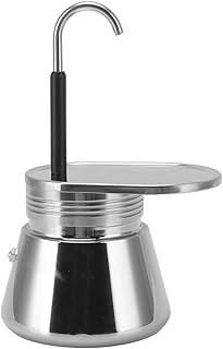 Single MOKA MOKA POT EXPRESSO CAFETIER on the stainless steel stove in style.. Shop with purpose at DIAYTAR NIGERIA, where your money goes further and delivery is always prompt.