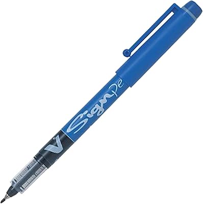 Pilot V Sign Sin Point Middle Package of 12 Blue.. From Lagos to Kano, DIAYTAR Nigeria delivers across Nigeria in days.