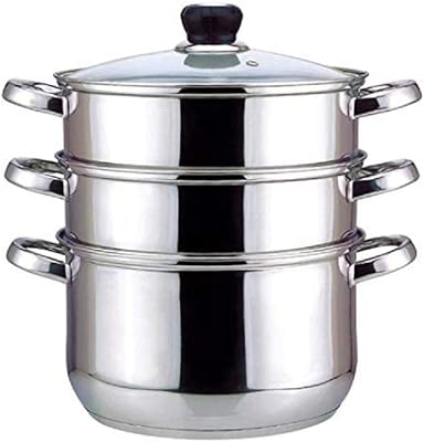 Wilson steam cooker, 3 layers, 24 cm, [jy-174a 24c/b].. Affordable luxury and fast service — only on DIAYTAR Nigeria.