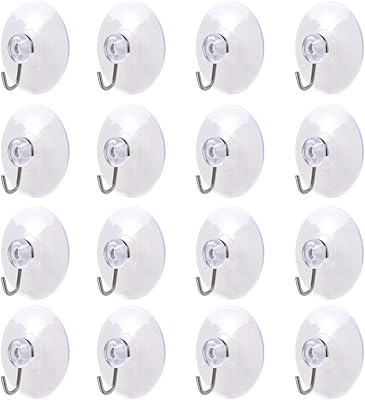 Ezakka 45 mm suction cups, kitchen window hook for bathroom, pack of 16.. Looking for a deal? DIAYTAR Nigeria has thousands waiting for you.
