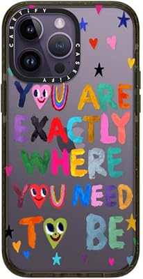 Protection shell Casity Impact for iPhone 14 Pro Max - Printed with the "You Are Extly" sentence - Black Cassetti.. DIAYTAR NIGERIA: Where every purchase is affordable and delivery is always within a week.