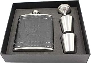 Pocket wine bottle in 6 oz stainless steel with mini portable bottle, whiskey and oxidable syrup glasses to drink... Shop from thousands of products at DIAYTAR NIGERIA and enjoy budget-friendly nationwide delivery.