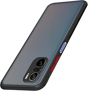 Dark gray rear shell for Redmi Poco F3 (Antichoc | Polycarbonate | Transparent back | Flexible silicone rear shell (black).. Your home for smart shopping — DIAYTAR Nigeria delivers fast and cheap.