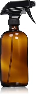 Empty glass spray bottle in amber glass container rechargeable ideal for oils.. DIAYTAR NIGERIA: Where thousands of products meet affordable prices and reliable 5-8 day delivery.