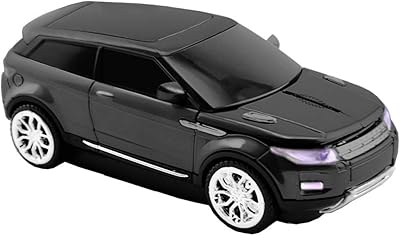 Wireless car mouse 2.4 GHz with design in the shape of a cool sport SUV with 1600 DPI adjustable and USB receiver, suitable for PC/Laptop (black).. Your daily needs delivered to your door — DIAYTAR Nigeria style.