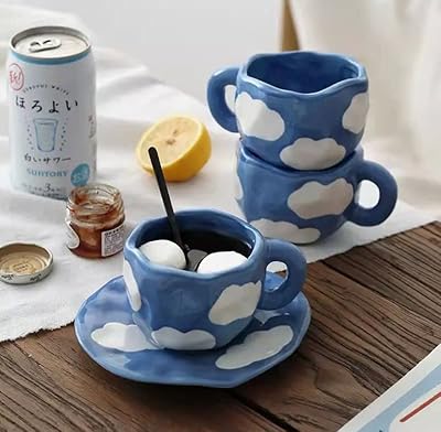 Cobamia 300 ml (dark blue) coffee cup (dark blue).. DIAYTAR NIGERIA: Where every Nigerian finds what they need at prices they can afford, delivered promptly.