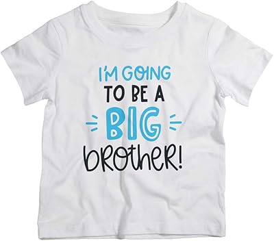 T-shirt Twinkle Hands Big Brother for Boy, White.. Shop with intention at DIAYTAR NIGERIA, offering thousands of products at budget-friendly prices.