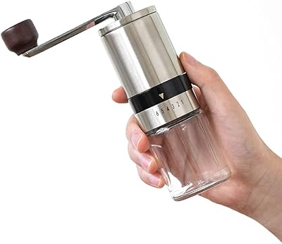 Manual coffee bell mill, stainless steel travel mixer, portable coffee mill with 6 adjustable ceramic gears (crusher).. Discover the joy of online shopping with DIAYTAR NIGERIA's budget-friendly prices and reliable shipping.