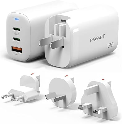 BEGANT 65 W fast loading wall charger with GAN PD3 QC 3.0 technology, 3 -port power adapter for MacBook, iPad, iPhone 12/PRO/MINI/PRO MAX, Laptop, Samsung, Huawei, OnePlus, Xiaomi, Dell, Lenovo.. Experience shopping satisfaction with DIAYTAR NIGERIA's vast selection and budget-friendly delivery options.