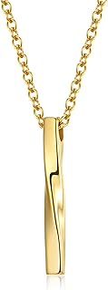Cube tursed stainless steel pendant necklace for men and women with chain.. Nigeria's e-commerce leader delivers unmatched variety and value to your doorstep in just 5-8 days.