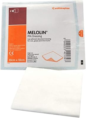 Melolin non -stick individual bandages, 10 pieces 10 cm x 10 cm.. No delays, no drama — just fast, affordable shopping with DIAYTAR Nigeria.