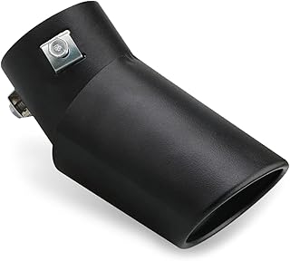 Codolce stainless steel exhaust tip, polished exhaust pipe 2.5 "at 3.3", car exhaust hose, modified exhaust pipe, compatible with most cars and exterior rear end pipes (black/sewn).. DIAYTAR NIGERIA: Redefining e-commerce with affordable prices and reliable nationwide shipping.