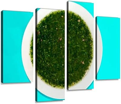 Printing on canvas soup molochia on framed blue wall images of abstract art.. DIAYTAR NIGERIA brings satisfaction with every purchase through affordable prices and prompt shipping.
