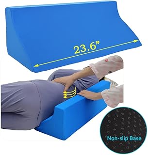 Post-surgical compensated pillow in foam, corps angle at 30 degrees, bedridden pillow for pregnancy, prevention of skills, support for back pain (23.6 inch).. Experience shopping freedom with DIAYTAR NIGERIA's vast catalog and nationwide 5-8 day shipping.
