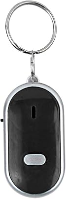 Key tracker, anti-loss key tracker with voice command, wireless tracker for wallet, telephone, glasses, luggage, pets (black).. With DIAYTAR Nigeria, your wishlist becomes reality, fast.