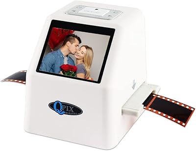 Negative scanner 22MP 110 135 126KPK negative scanner Super 8 Digital digital scanner 35 mm 22MP LCD 2.4 inch (white).. DIAYTAR NIGERIA: Connecting Nigerians with their needs through our affordable and diverse marketplace.