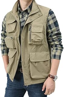 Summer Light Outdoor Vest, Safari Hunting, Shooting, Voyage, Vest with Pockets.. Shop local, shop fast — DIAYTAR Nigeria delivers across the country.