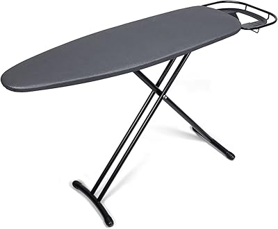 DEWEY ironing board with retractable-fire rest, thick felt lining, adjustable height (14 "x 43").. DIAYTAR NIGERIA: Where every search leads to affordable products delivered promptly across Nigeria.