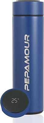 Thermos in stainless steel, water bottle with intelligent temperature display, hot -walled hot coffee thermos, BPA without smell or sweat, bottle in an original gift box.. DIAYTAR NIGERIA: Where countless products meet affordable prices and reliable nationwide shipping.