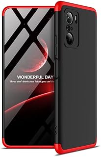 JTTILHNE shell compatible with Xiaomi 11i, rigid pc and fine 3 in 1, 360 -degree shock resistant, red black and 2 screen protective films in tempered glass glass.. Your everyday shopping destination, DIAYTAR NIGERIA offers unbeatable value with quick delivery times.