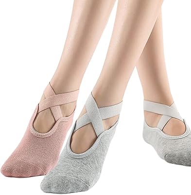 Yoga socks for women, sports socks for women, pilates socks, gymnastics socks for women (pack of 2).. Enjoy effortless shopping and speedy delivery with DIAYTAR Nigeria.