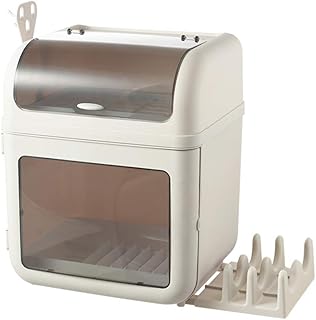 Faono Dusten lady storage box for dishwasher and dishes, dishwashing drainer, utensils with lid and hook to hang kitchen and house utensils.. DIAYTAR NIGERIA: Where affordability and variety come together with nationwide 5-8 day delivery.