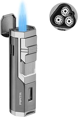 Red cigarette lighter with three plug-in burners with butane gas with pepita cigarette cut.. Experience DIAYTAR NIGERIA, where extensive product variety meets pocket-friendly prices and reliable delivery.