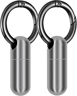 2 mini keychain in titanium pill box in light and waterproof alloy.. Shop smarter with DIAYTAR Nigeria — affordable prices and a wide product range delivered in just 5 to 8 days.